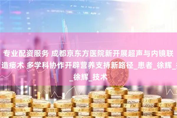 专业配资服务 成都京东方医院新开展超声与内镜联合胃造瘘术 多学科协作开辟营养支持新路径_患者_徐辉_技术