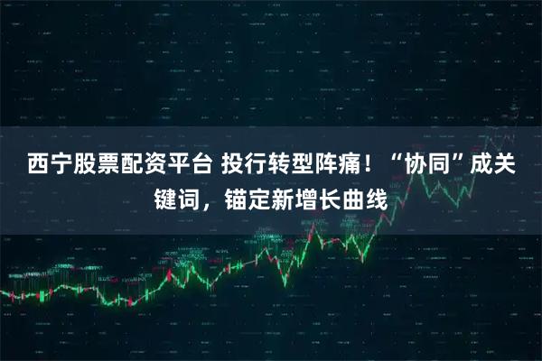 西宁股票配资平台 投行转型阵痛!“协同”成关键词,锚定新增长曲线